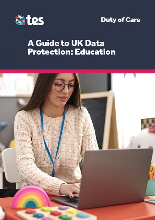 A Guide to UK Data Protection : Education